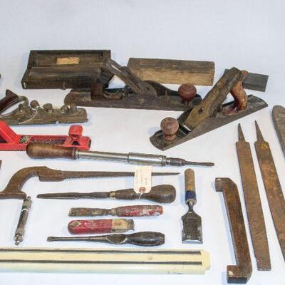 various makers, miscellaneous planes and tools