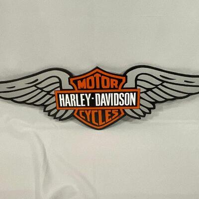 Hand painted Harley Davidson Sign