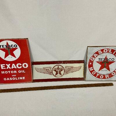 Texaco Oil Signs - Reproductions