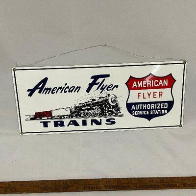 American Flyer Sign - Reproduction