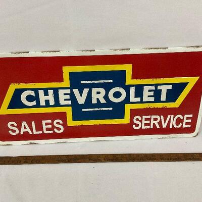 Chevrolet Sign - Reproduction