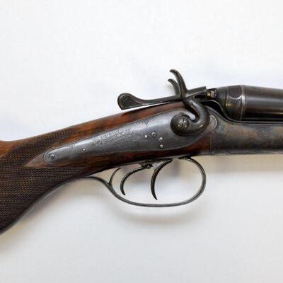 Sherping (German) engraved double barrel rifle/shotgun