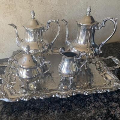 Sheridan Silver Plate Coffee & Tea Service
