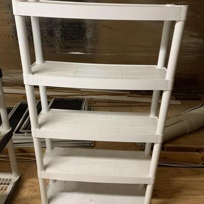 Plastic Shelving Unit