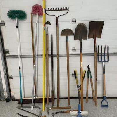 Lot of Yard and Garden Tools