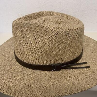 Stetson Straw Hat, Mexico, Size L