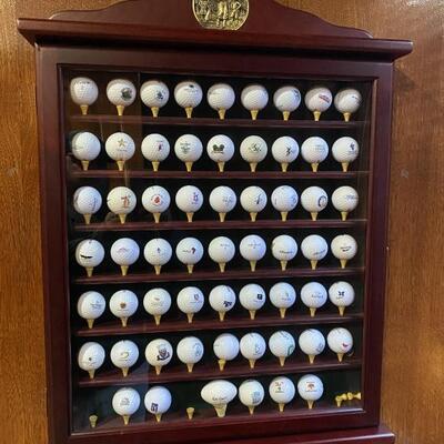 Golf Ball Collector Wall Decor Shelf