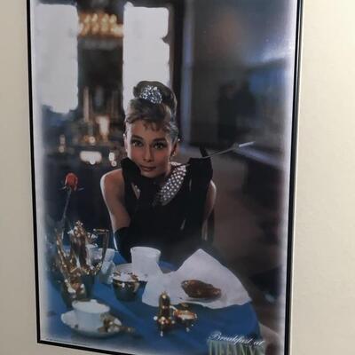 Framed Breakfast at Tiffanyâ€™s Movie Poster