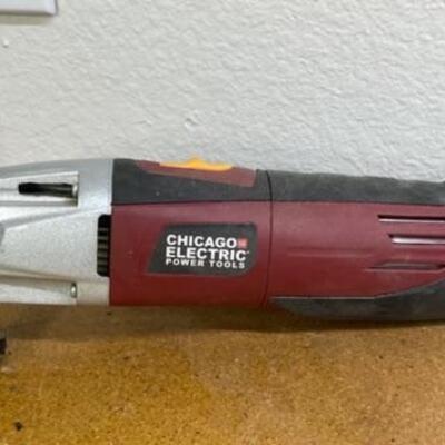 Chicago Electric Oscillating Multi-Tool w Scraper