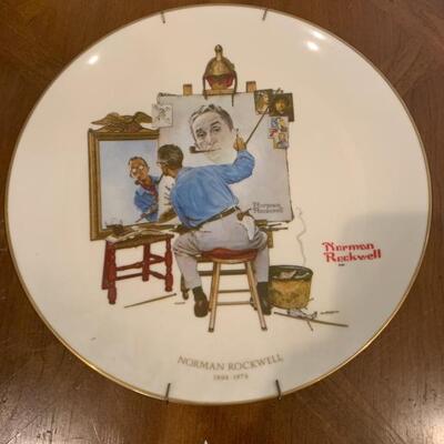 Norman Rockwell Collectable Plate