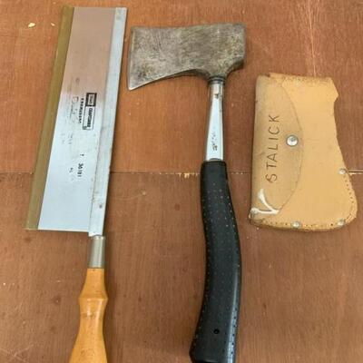 Craftsman 36181 Dovetail Saw & Hatchet with Cover