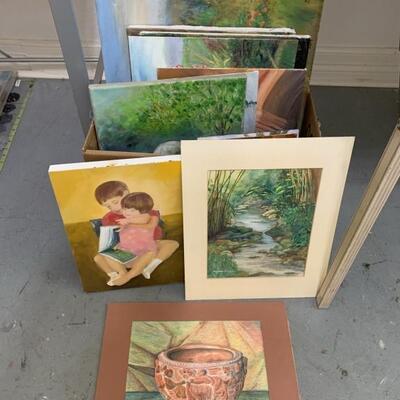 Collection of Small Paintings by an Award Winning Local Artist