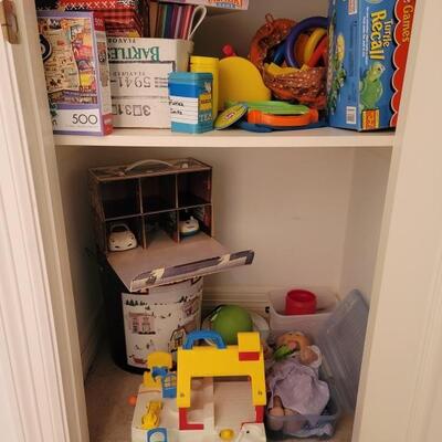 Closet of Toys & Games, Some Infant & Toddler