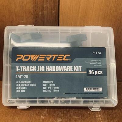Powertec T-Track Jig Hardware Kit