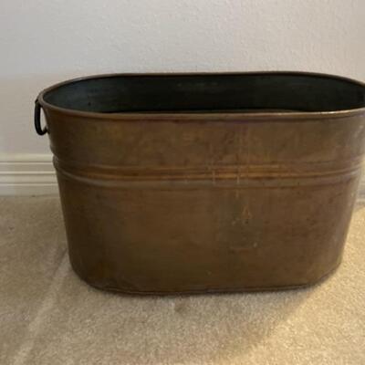 Vintage Copper Boiler/Wash Tub