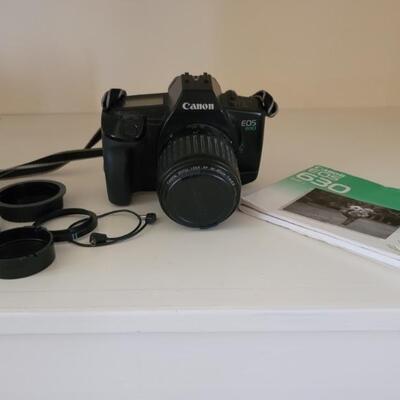 Canon EOS 630 35mm Camera with Accessories