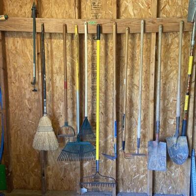 Selection of  Yard & Garden Tools