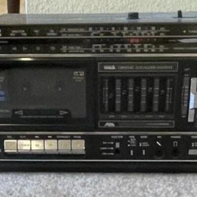 Retro Tech JVC Compact Stereo with Cassette