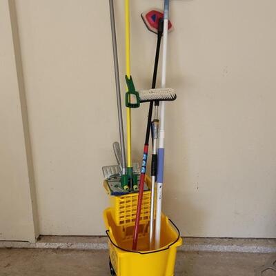 Floor Care New Mop Bucket, Mops, & Brooms
