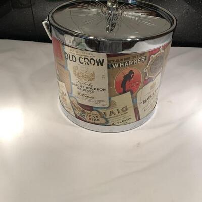 Old Crow Whiskey Collectable Ice Bucket