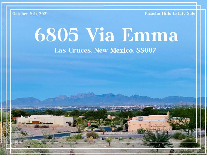 “Via Emma” Picacho Hills Estate Sale