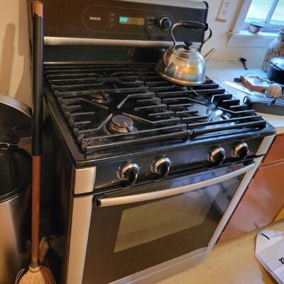 Bosch gas stove oven combo