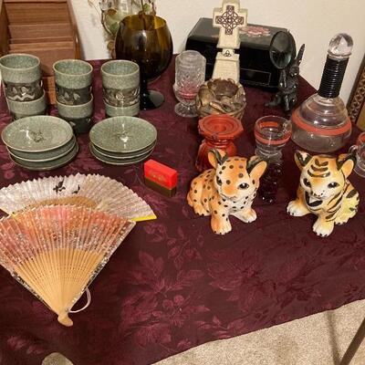 Asian inspired decorative items