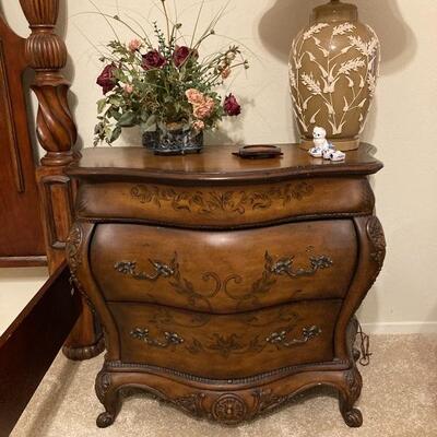 Bombay style chest nightstand