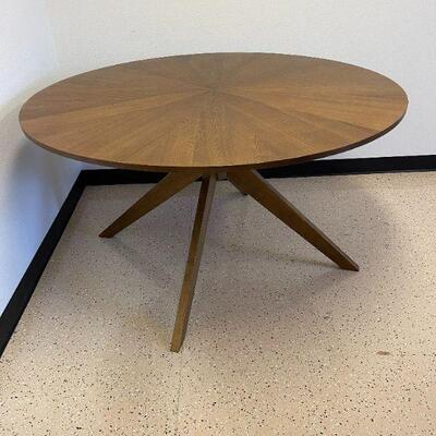 Article Modern Round Wood Table 54