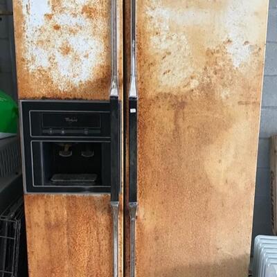 $25 
doors rusted; inside in good shape.