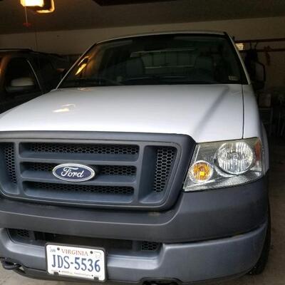 2005 Ford F150 4wd, full-size bed  sold by sealed bid to highest bidder