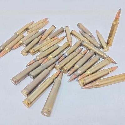 #2128 • Assortment of 51 Rounds of Ammo
