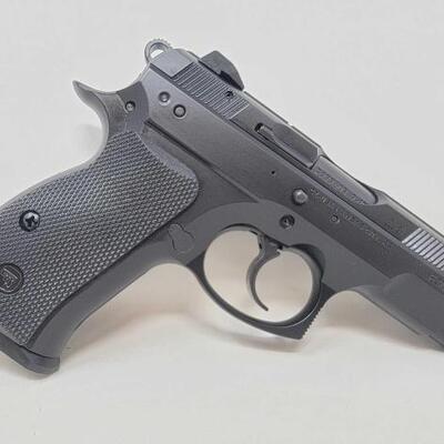 #220 â€¢ CZ 74 D Compact 9mm Luger Semi-Auto Pistol. Serial Number: F272403 Barrel Length: 3.5