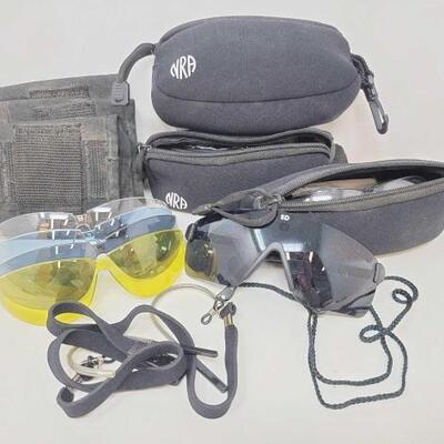  #2640 • Silencio SD Gun Safety Glasses. Includes Interchangeable Lenses, Retainers, Pouches and More!.