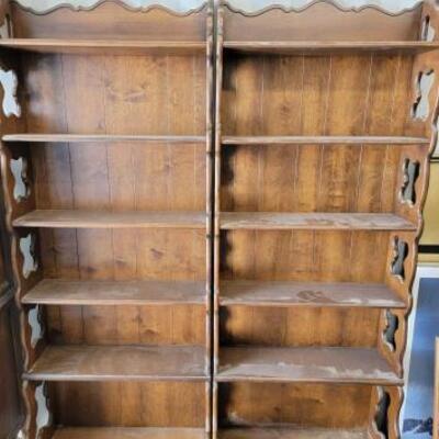 #5006 • Wooden Book Shelf: Wooden Book Shelf Length:30