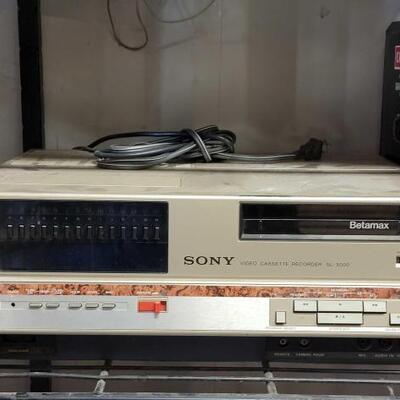 #5018 • Sony Cassette Recorder