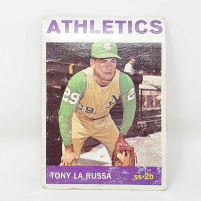 #1500 • Athletics Tony La Russa ss-2b Collectors Card: Athletics Tony La Russa ss-2b Collectors Card.