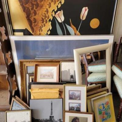 #5008 • Paintings, Photos, and Wall Art Measurements Range Approx.