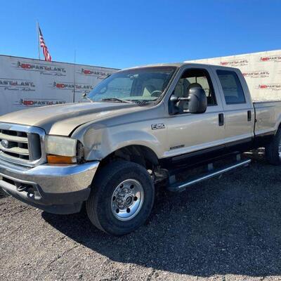 Lot 62: 2001 Ford F-2450: Year: 2001
Make: Ford
Model: F-250
Vehicle Type: Pickup Truck
Mileage: 329173
Plate:7T21746
Body Type: 4 Door...