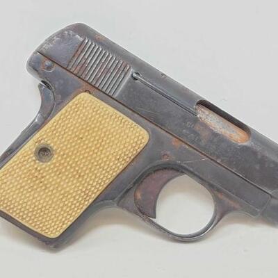 #248 • Colt Vest Pocket .25 Semi-Auto Pistol: Serial Number: 400129 Barrel Length: 2