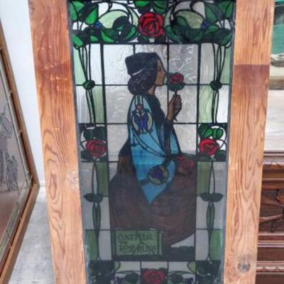 #2930 • Stained Glass Panel: Stained Glass Panel