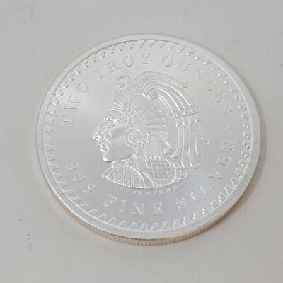 #1200 • 2 Troy Ounce 999 Fine Silver Coin