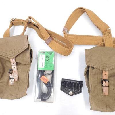 #2704 • Ammo Bags, Sling and Cartridge Belt Slide
