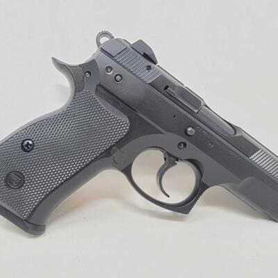 #222 • CZ 75 D Compact 9mm Luger Semi-Auto Pistol. Serial Number: F272440 Barrel Length: 3.5