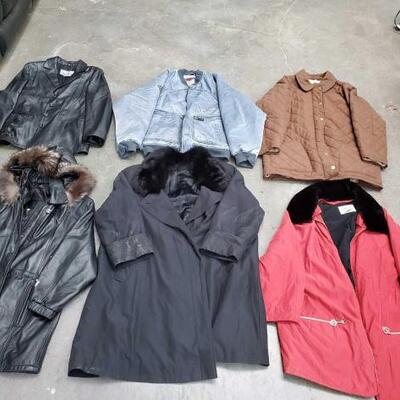 #2826 • Coats and Jackets. 6 Coats and Jackets Size: L,XL,XXL ,46, 52q.