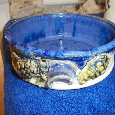 Douglas Art Pottery Studio - Turtle and Shell Bowl
