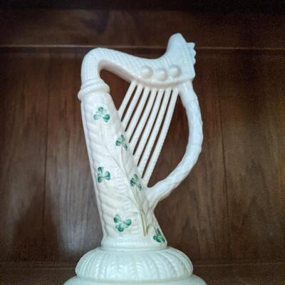 Belleek China Harp
