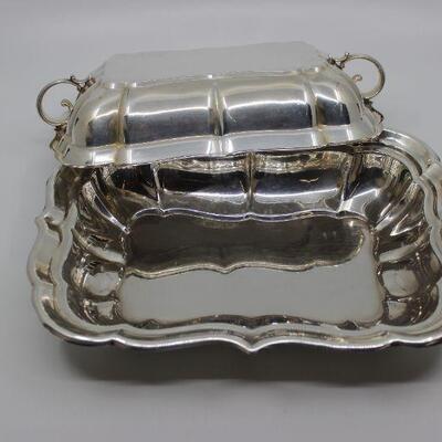 Sterling Silver covered Casserole Dish