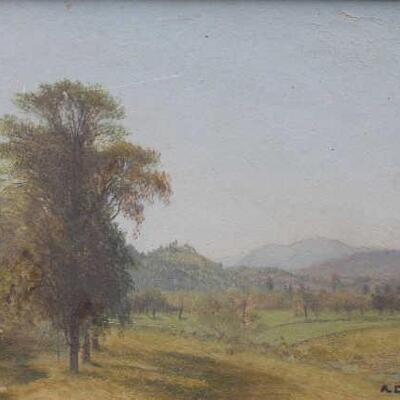 D.A. Shattuck (1832-1928) MT Landscape