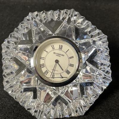 Vintage Crystal Waterford Clock